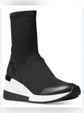 Michael Michael Kors Ace stretch sock sneaker boots 7